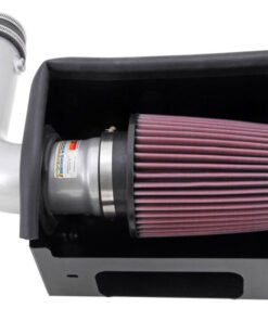 K&N 13 Subaru BRZ 2.0L / 13 Scion FR-S 2.0L Silver 69 Series Typhoon Intake
