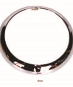 Omix Chrome Headlight Bezel 53-71 Jeep CJ Models