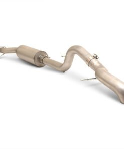 Gibson 21-22 Ford Bronco 4DR Dual Trail Kit Single Exhaust System - Stainless