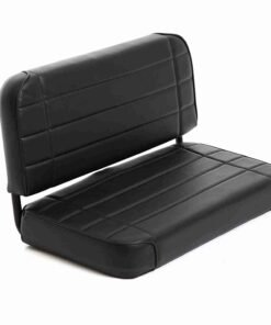 Smittybilt Standard Rear Seat for 1955-1995 Jeep CJ5/ CJ7/ CJ8 Scrambler/ Wrangler YJ - Black Vinyl