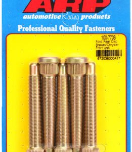 ARP 100-7703 0.625" Knurl Wheel Studs for Most Ford & Chrysler disc brakes