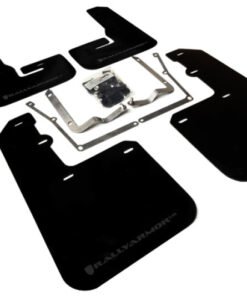 Rally Armor 2015-2017 VW Jetta MKVII UR Black Mud Flap w/ Grey Logo