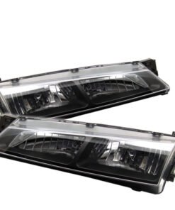 Spyder Nissan 240SX 97-98 Crystal Headlights Black HD-YD-N294-BK