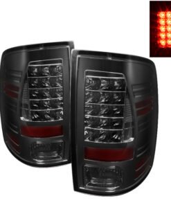 Spyder Dodge Ram 1500 09-14 10-14 LED Tail Lights Incandescent only - Smke ALT-YD-DRAM09-LED-SM