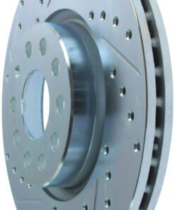 StopTech Select Sport 06-17 Volkswagen Jetta Slotted & Drilled Front Right Rotor
