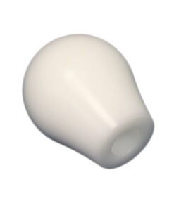 Torque Solution Delrin Tear Drop Shift Knob (White) Universal 10x1.5