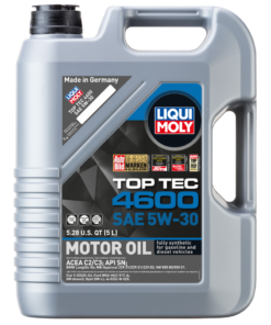 LIQUI MOLY 5L Top Tec 4600 Motor Oil 5W30 - Case of 4