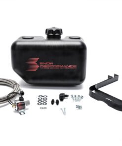 Snow Performance Water Tank Upgrade 2.5gal Braided SS Line w/Bracket/Solenoid/Hose/Fittings