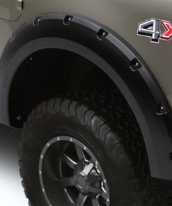Lund 21-22 Ford F-150 RX-Rivet Style Textured Fender Flares - Black (2 Pc. Rear)