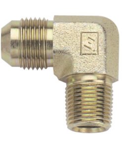 Fragola -3AN x 1/8 NPT 90 Degree Adapter - Steel