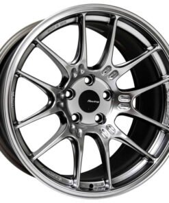 Enkei GTC02 18x9 5x114.3 30mm Offset 75mm Bore Hyper Silver Wheel