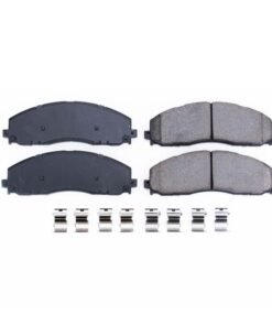 Power Stop 12-19 Ford F-250 Super Duty Front Z17 Evolution Ceramic Brake Pads w/Hardware