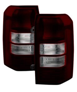Xtune Jeep Patriot 08-13 OEM Tail Lights -Red Smoked ALT-JH-JPA08-OE-RSM
