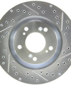 StopTech Select Sport 2000-2009 Honda S2000 Slotted and Drilled Left Front Brake Rotor