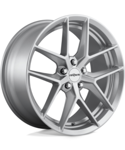 Rotiform R133 FLG Wheel 18x8.5 5x108 45 Offset - Gloss Silver