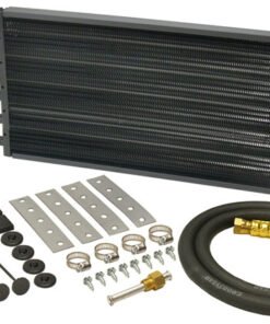 Derale 13303 6 Pass 18" Series 7000 Copper/Aluminum Transmission Cooler Kit -6AN