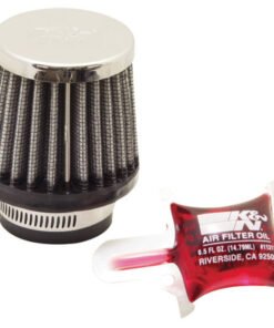K&N Universal Chrome Filter 1 3/8 inch FLG / 2 1/2 inch Base / 2 inch Top / 2 1/4 inch Height