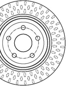 StopTech 12-13 Jeep SRT8 Rear Right Slotted Sport Brake Rotor