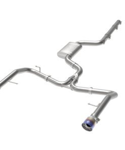 afe 19-21 VW Jetta GLI L4-2.0L (t) MACH Force-Xp 3in to 2-1/2in SS Cat-Back Exhaust System -Polished
