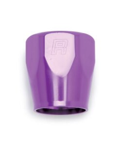 Russell Performance 2-Piece -6 AN Anodized Full Flow Swivel Hose End Sockets (Qty 2) - Purple