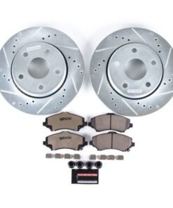 Power Stop 07-17 Jeep Wrangler Front Z36 Truck & Tow Brake Kit