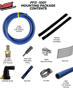 FASS 11-19 Ford Powerstroke Filter Delete Kit