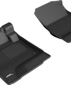 3D MAXpider 2018-2019 Honda Clarity Plug-in Hybrid Kagu 1st Row Floormat - Black