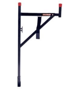 Weather Guard 1451-5 250lbs Capacity Horizontal Rear Black Ladder Rack 52-1/4" H