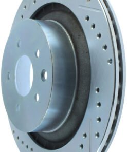 StopTech Select Sport 08-13 Infiniti G37 Slotted and Drilled Right Rear Brake Rotor