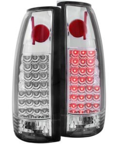ANZO 1999-2000 Cadillac Escalade LED Taillights Chrome