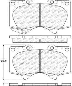 StopTech Performance 03-09 Lexus GX 470 Front Brake Pads