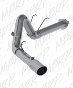 MBRP 17-19 Ford F250/350/450 6.7L 4in Aluminized Filter Back Single Tip Exhaust System