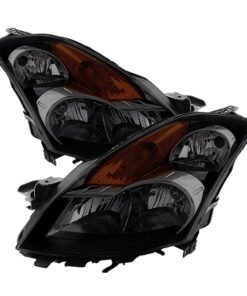 Xtune Nissan Altima 07-09 Sedan OEM Style Headlights Halogen Only Black Smoked HD-JH-NA07-AM-BSM