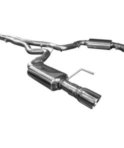 Kooks 15+ Mustang 5.0L 4V Convertible 3in Cat-Back w/ X-Pipe 4in Slash Cut Polished Tips Exhaust