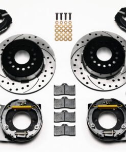 Wilwood Forged Dynalite P/S Park Brake Kit Drilled 2005-2014 Mustang