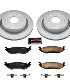 Power Stop 07-09 Chrysler Aspen Rear Z17 Evolution Geomet Coated Brake Kit