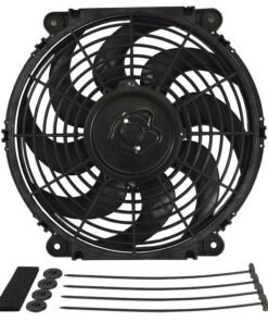 Derale 16622 12" Tornado Electric Puller Fan, Standard Mounting Kit