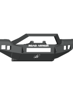 Road Armor 18-20 Jeep Wrangler JL Sport Stealth Front Winch Bumper w/Bar Full Width - Tex Blk