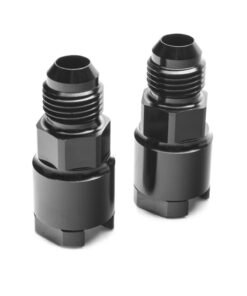 Cobb 04-16 Subaru STi / WRX 06-17 -6 AN Adapter Fittings Black - Set of 2