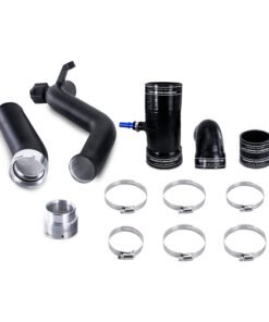 Mishimoto 2019+ Ford Ranger 2.3L Intercooler Pipe & Boot Kit - Micro-Wrinkle Black