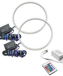 Oracle Jeep Wrangler JL/JT LED Surface Mount Headlight Halo Kit - ColorSHIFT w/ Simple Controller