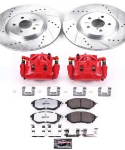 Power Stop 14-18 Subaru Forester Z26 Street Kit w/ Calipers - Front