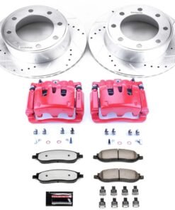 Power Stop 05-07 Ford F-250 Super Duty Z36 Truck and Tow Kit w/ Calipers - Rear