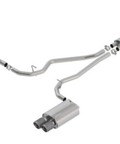 Borla 2020 Ford Explorer ST 3.0L V6 2.25in S-type Exhaust - Carbon Fiber Tips