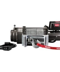 Warn 17801 12,000 lbs M Series Self-Recovery Electric Winch with Steel Rope