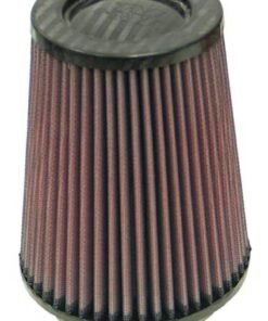 K&N Round Tapered Universal Air Filter 4in Flange ID x 5.375 Base OD x 4in Top OD x 6.5in H