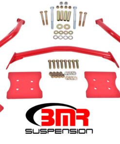 BMR 79-04 Fox Mustang Torque Box Reinforcement Plate Kit(TBR005R And TBR003R) - Red