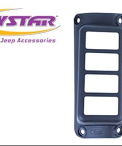 Daystar 2007-2018 Jeep Wrangler JK 2WD/4WD - A-Pillar Rocker Switch Pod (Switches Sold Separate)