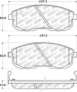 StopTech Street Touring 02-05 350z / 03-04 G35 / 03-05 G35X Front Brake Pads