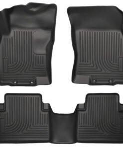Husky Liners WeatherBeater 14 Nissan Rogue Front & Second Row Black Floor Liners